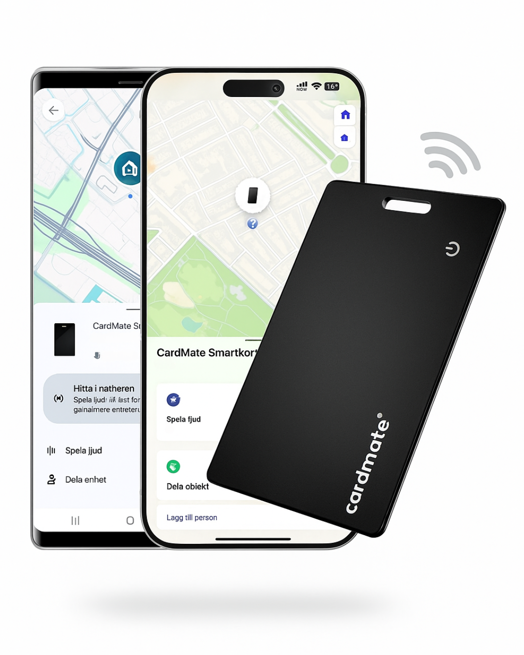 CardMate - Världens tunnaste spårningskort