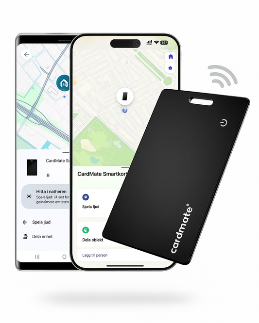 CardMate - Världens tunnaste spårningskort